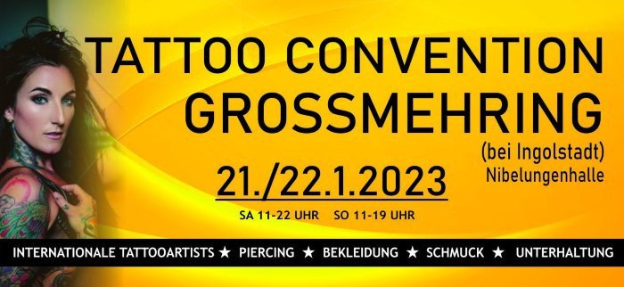 Grossmehring Tattoo Convention 2023 | January 2023 | Germany | INKPPL