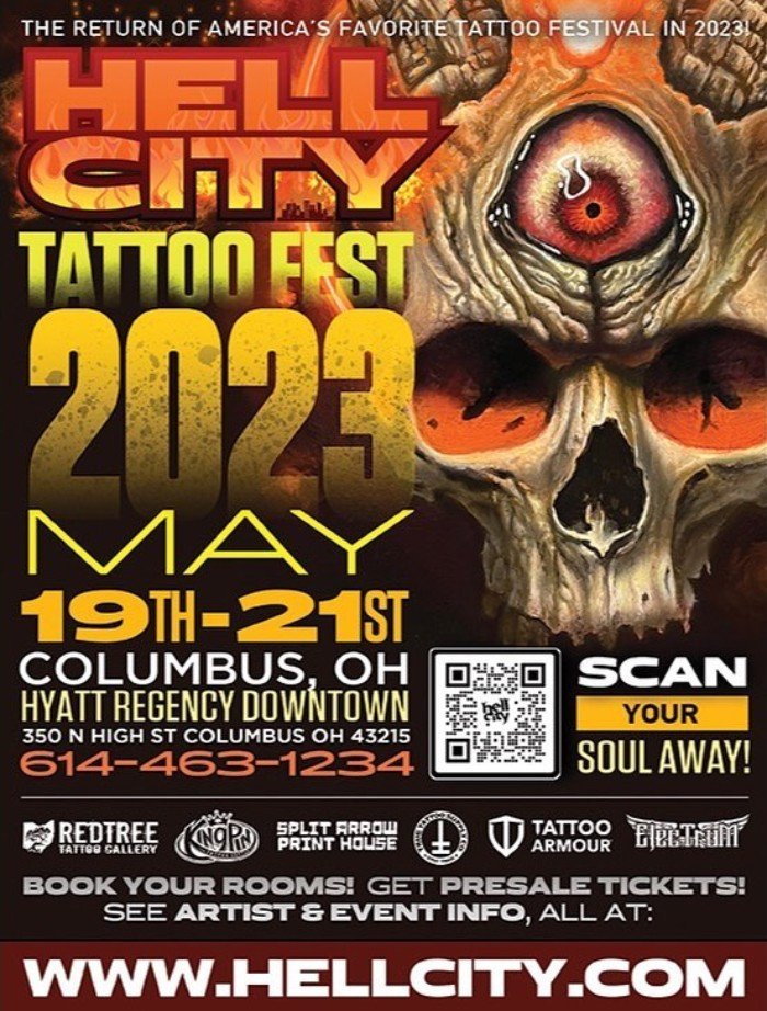 Hell City Tattoo Fest Columbus 2023  May 2023  United States  iNKPPL