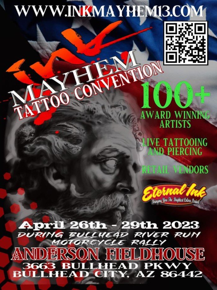 INK Mayhem tattoo convention 2023 April 2023 United States iNKPPL