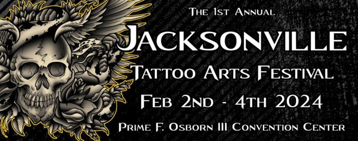 Jacksonville Tattoo Arts Festival 2024 | February 2024 | United States | iNKPPL