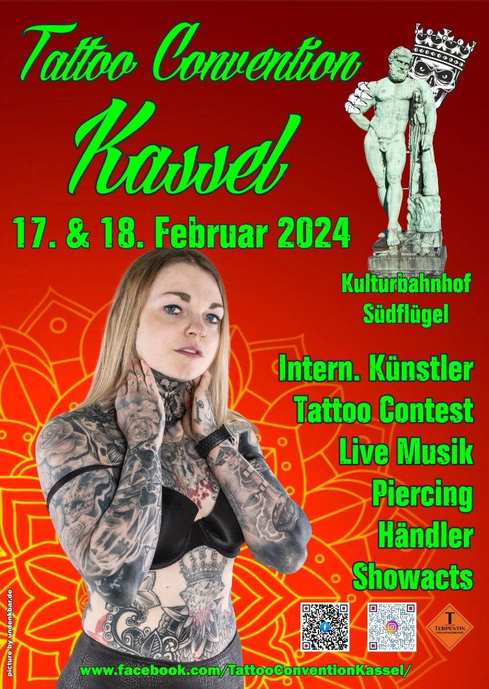 Kassel Tattoo Convention 2024 Февраль 2024 Германия iNKPPL