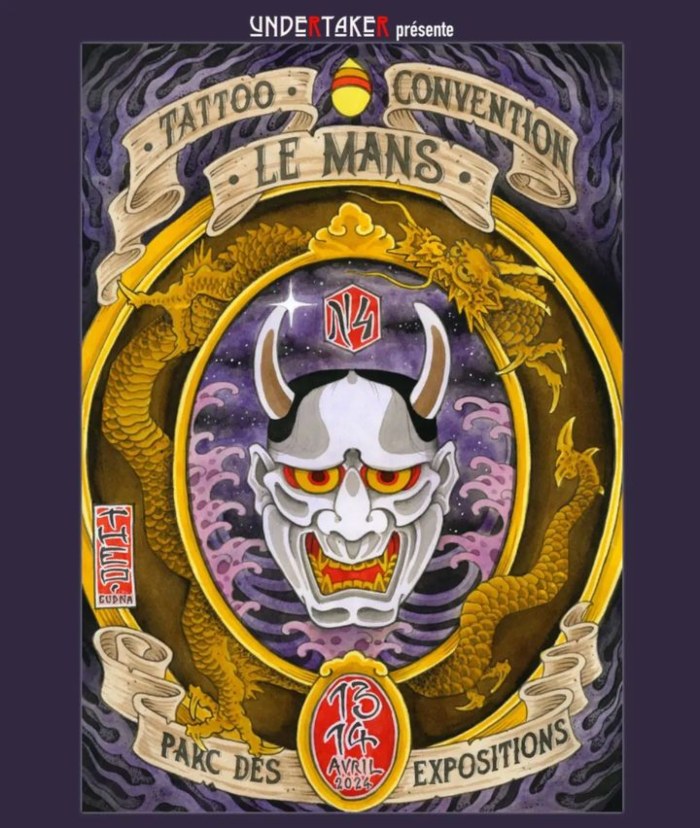 Le Mans Tattoo Convention 2024 April 2024 France iNKPPL