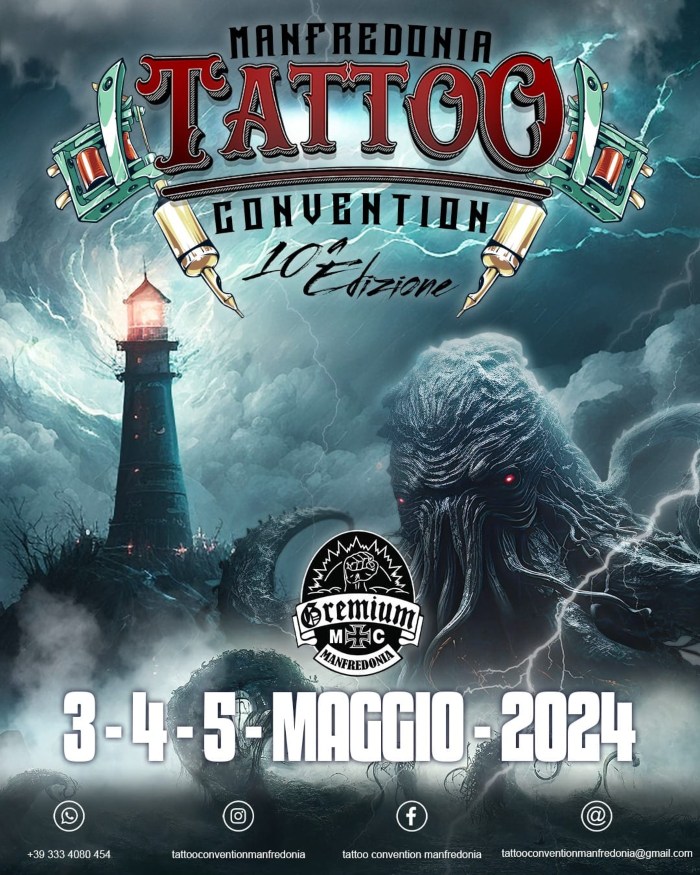 Manfredonia Tattoo Convention 2024 Май 2024 Италия iNKPPL