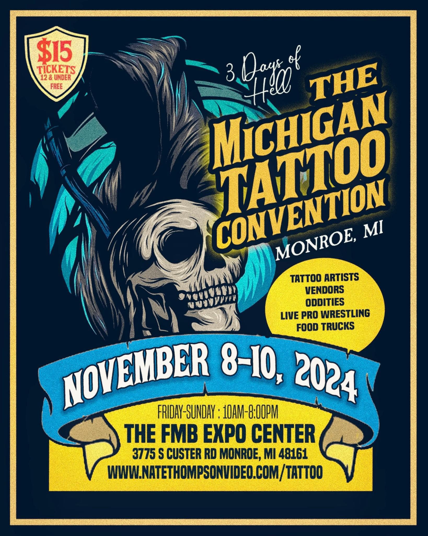Michigan Tattoo Convention 2024 | Novembre 2024 | United States | iNKPPL
