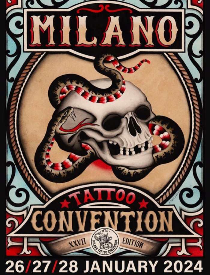 Milano Tattoo Convention 2024 Январь 2024 Италия iNKPPL