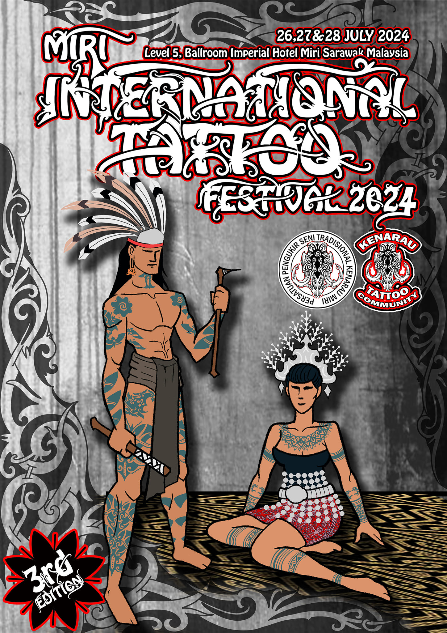 Miri Tattoo Festival 2024 July 2024 Malaysia iNKPPL
