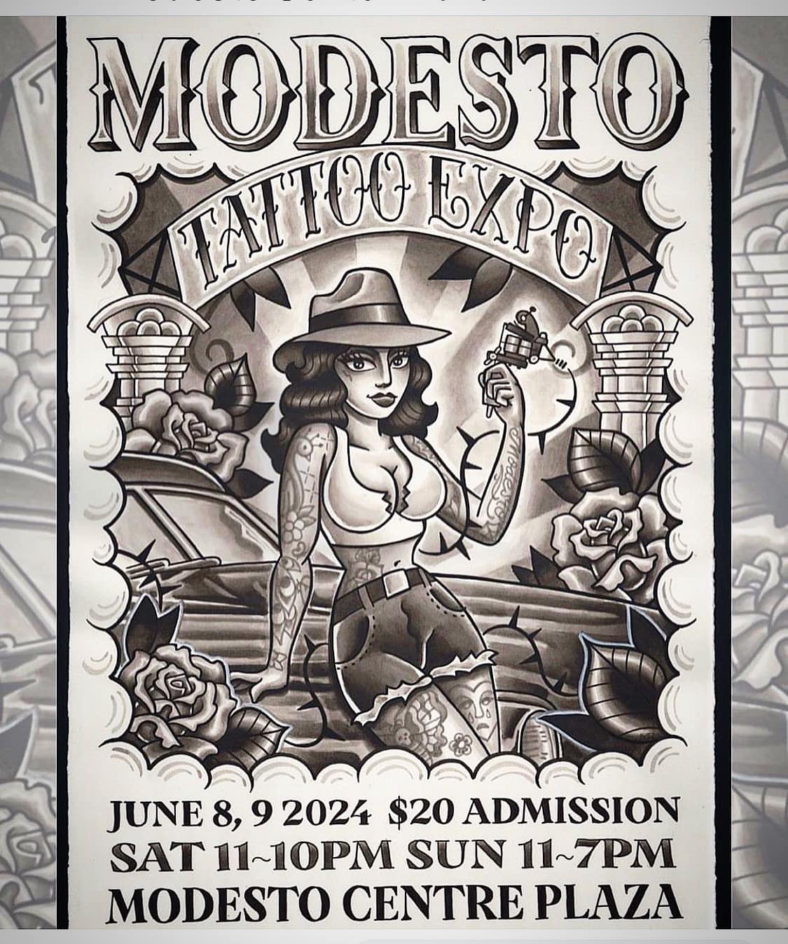 Modesto Tattoo Expo 2024 Июнь 2024 США Inkppl 