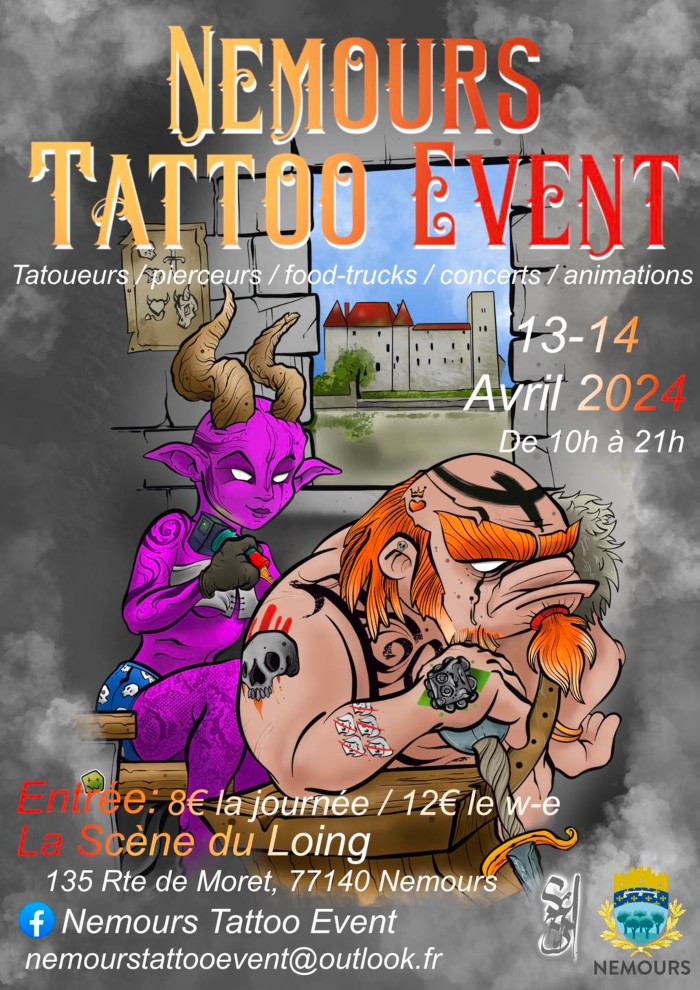 Nemours Tattoo Event 2024 April 2024 France INKPPL   Nemours Tattoo Event 2024 