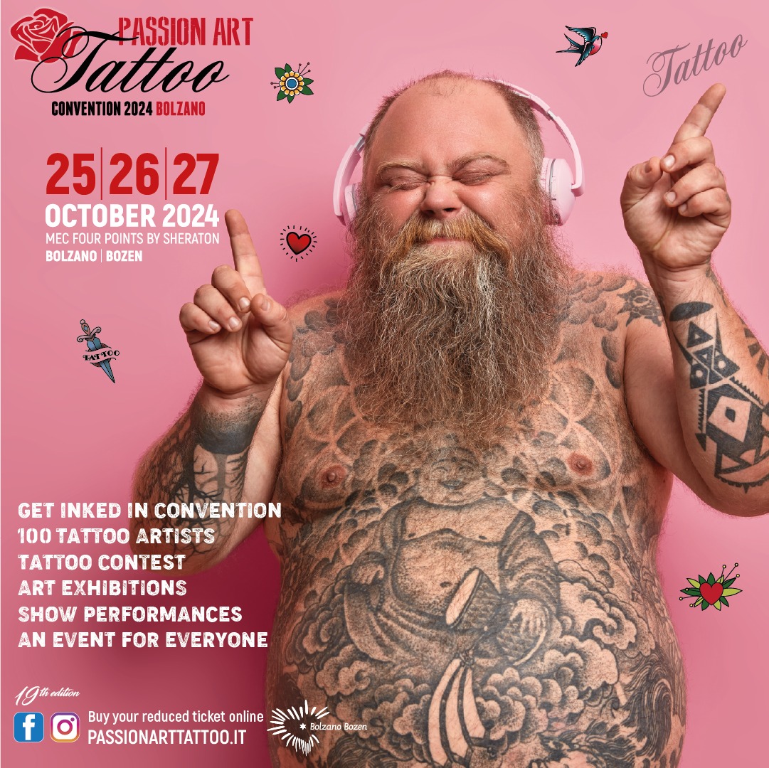 Passion Art Tattoo Convention Verona 2025 March 2025 Italy iNKPPL