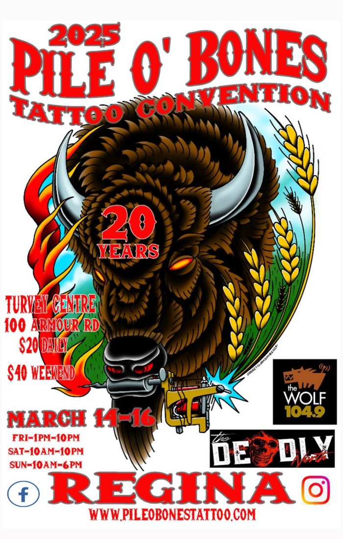 Pile O Bones Tattoo Convention 2025 Marzo 2025 Canada iNKPPL