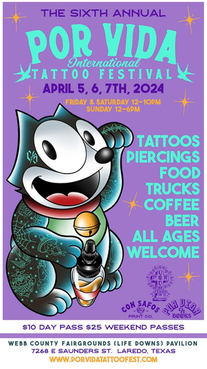 Por Vida Tattoo Art Festival 2024 April 2024 United States iNKPPL