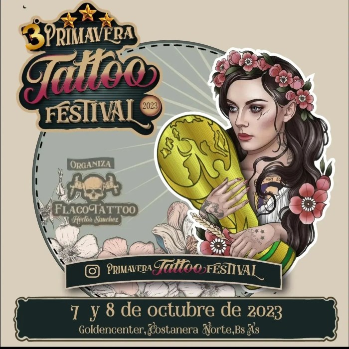 Primavera Tattoo Festival 2023 Октябрь 2023 Аргентина Inkppl 