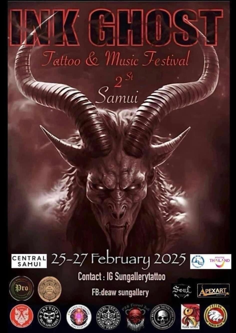 Samui Tattoo Convention 2025 Février 2025 Thailand iNKPPL