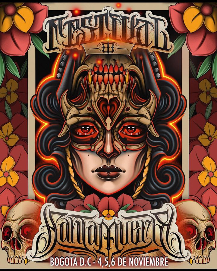 Santa Muerte Tattoo Festival 2023 | November 2023 | Colombia | iNKPPL