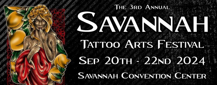 Savannah Tattoo Arts Festival 2024 | September 2024 | United States ...