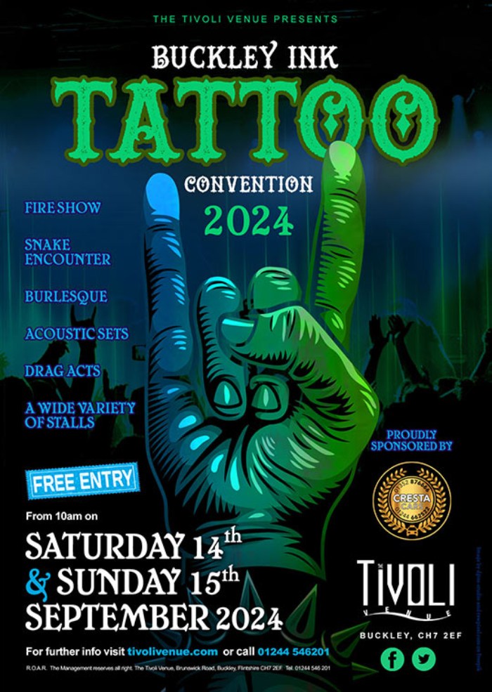 Buckley Ink Tattoo Convention 2024 Septembre 2024 United Kingdom