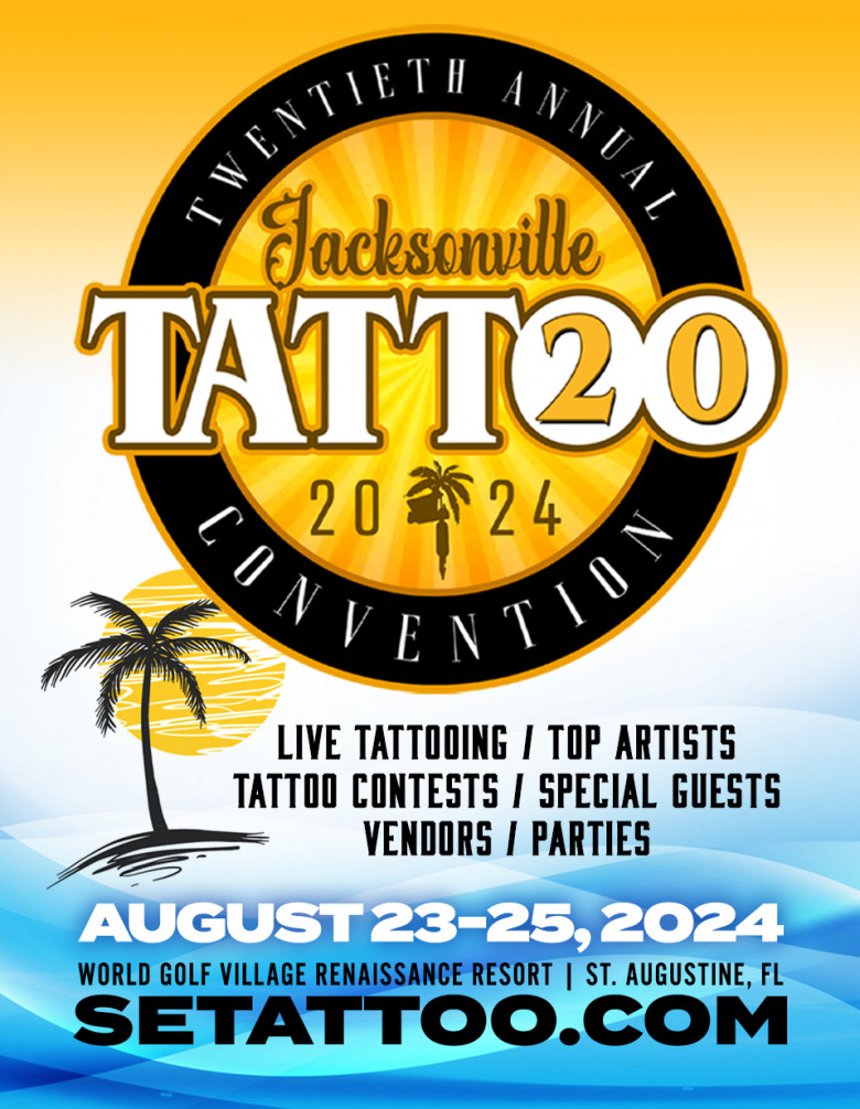 20th Annual THE Jacksonville Tattoo Convention August 2024 United