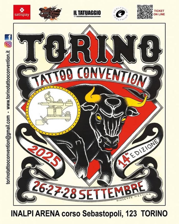 Torino Tattoo Convention 2025 | September 2025 | Italy | iNKPPL