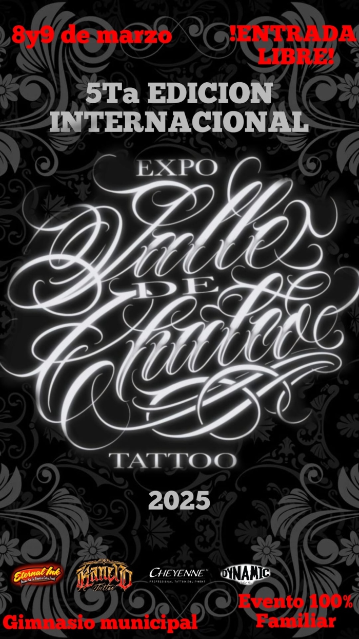 Valle de Chalco Tattoo Expo 2025 Marsch 2025 Mexico iNKPPL