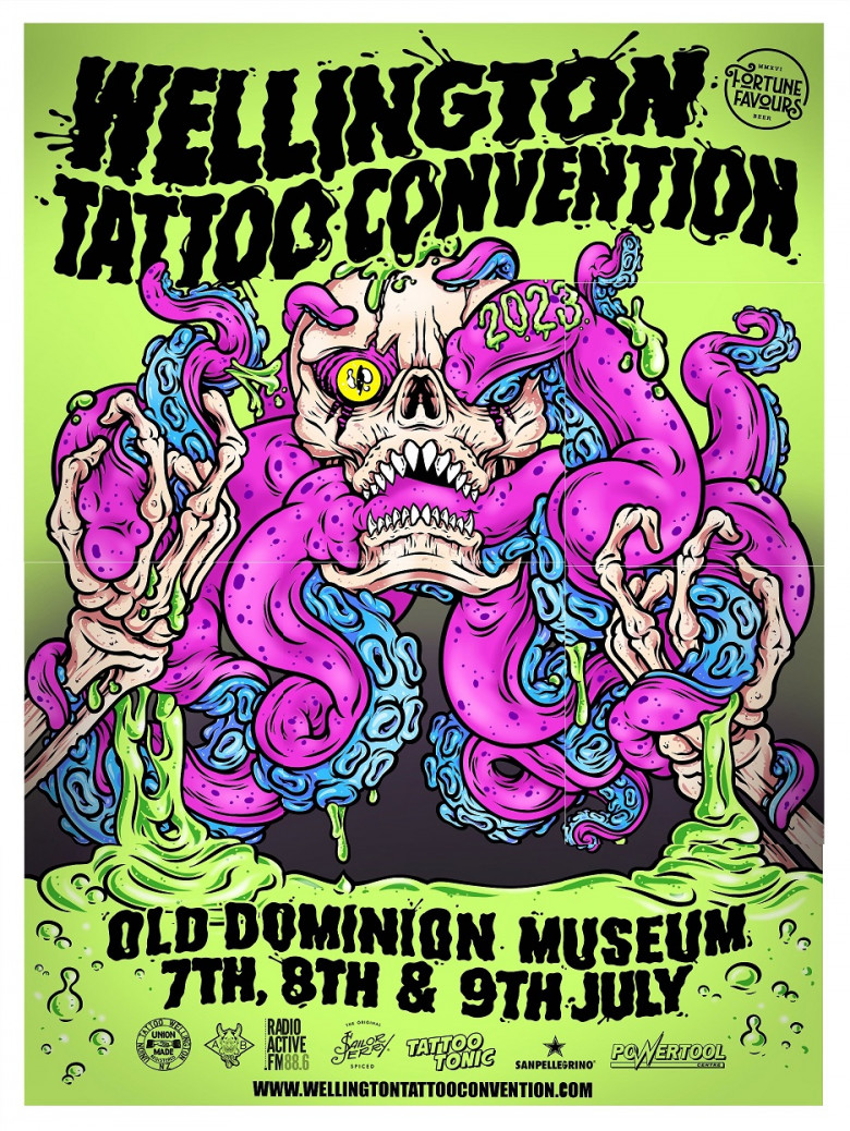 Wellington Tattoo Convention 2023 July 2023 New Zealand iNKPPL