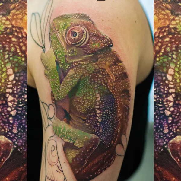 Neo Traditional tattoo by Роман Ржевский in Мурманск