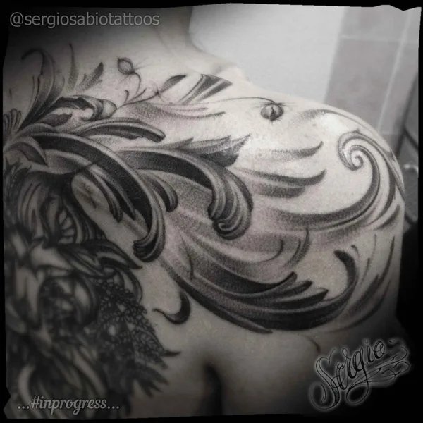 Realism tattoo by Sergio Sabio tattoos in Moscow