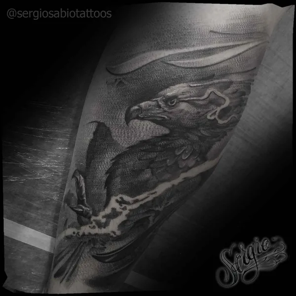 Realism tattoo by Sergio Sabio tattoos in Moscow