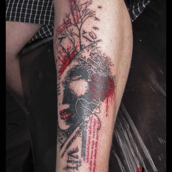 Sketch tattoo by Александр Матвеев in Тюмень