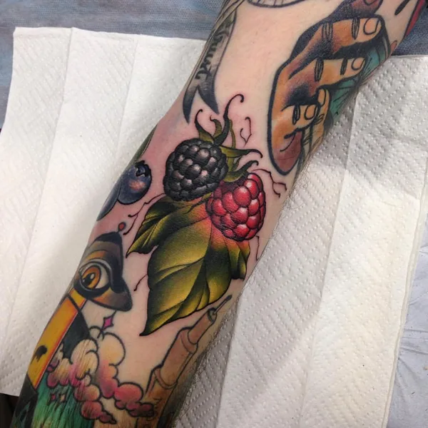 New School tattoo by Герман Горбунов in Saint Petersburg