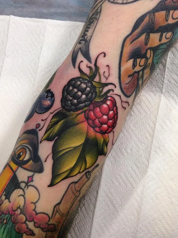 Нью Скул tattoo by Герман Горбунов in Санкт-Петербург