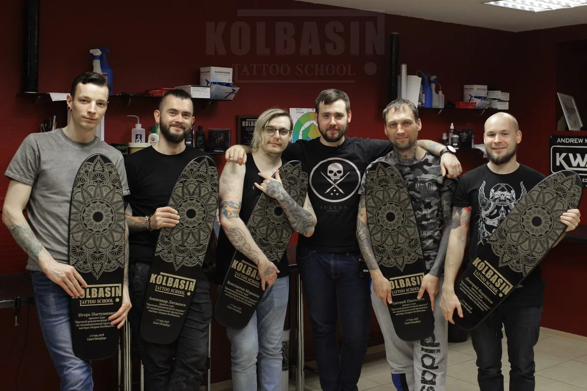 Tattoo artist Andrey Kolbasin, classical color and black and grey tattoo realism | Interview for iNKPPL | St. Petersburg, Russia