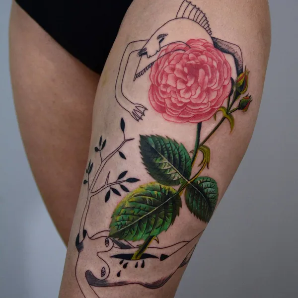 Реализм tattoo by Тимур Лысенко in Wrocław