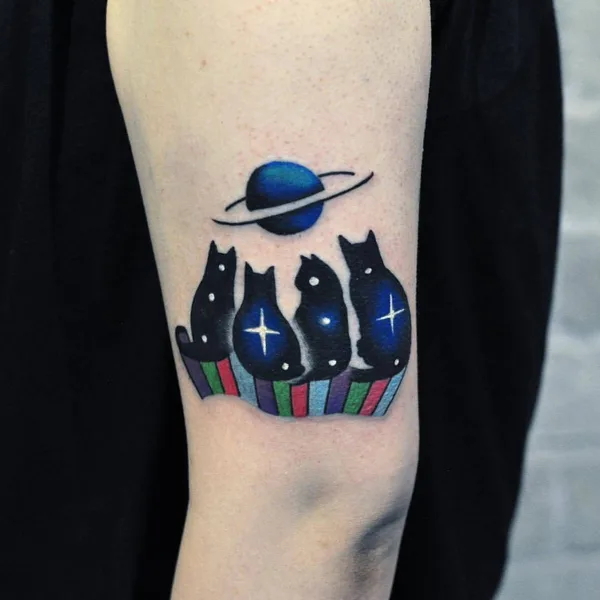 Author's Style tattoo by David Cote Peyote in Montréal