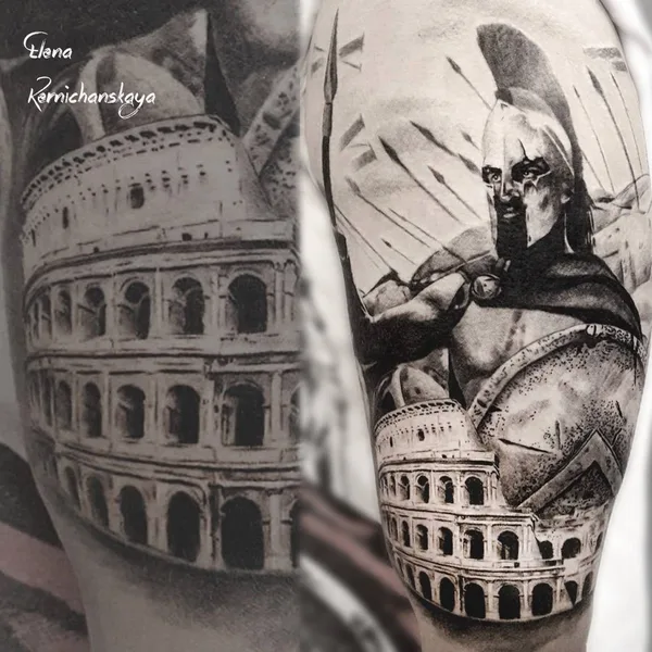 Realism tattoo by Елена Керничанская in Мытищи