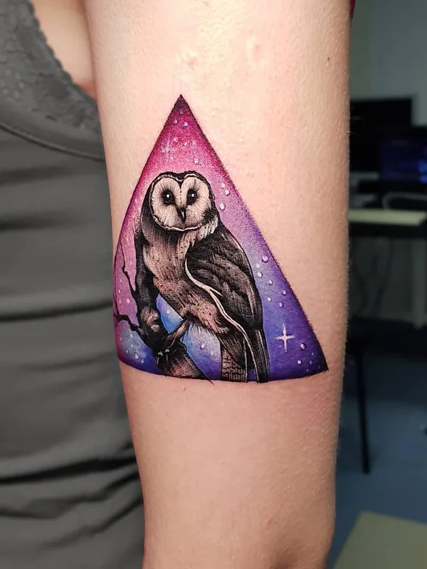 color illustrative tatouage sur forearm #49548 | Artiste tatoueur Елена Сташкина