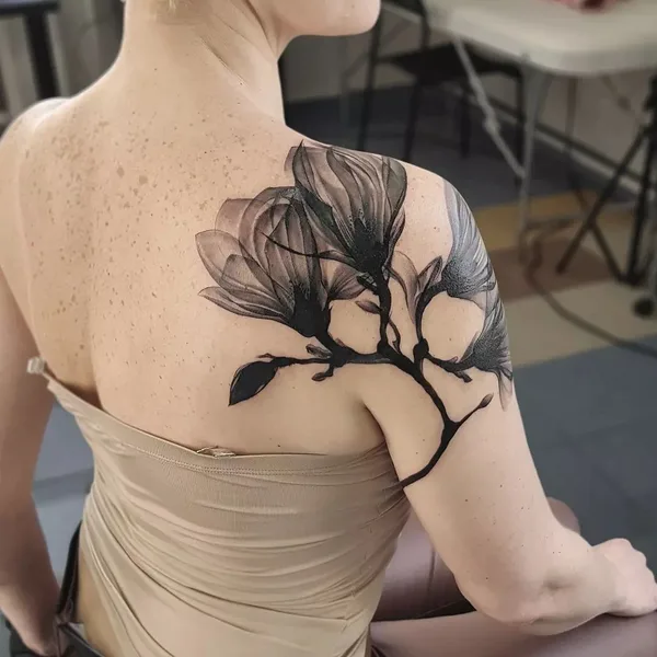Акварель tattoo by Елена Сташкина in Екатеринбург
