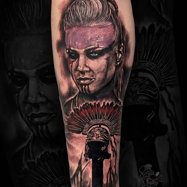 Реализм tattoo by Александр Водолагин in Воронеж
