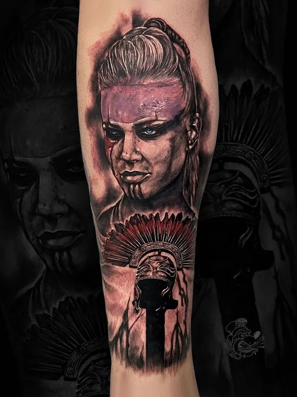 Реализм tattoo by Александр Водолагин in Воронеж