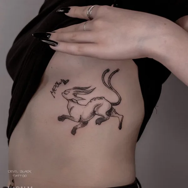 Graphic tattoo by Валентина Городецкая in Воронеж