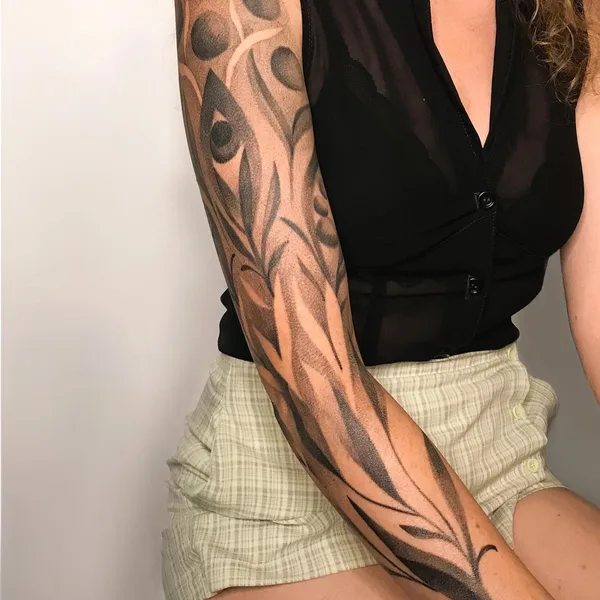 Fine Line tattoo by Даша Черникова in Воронеж