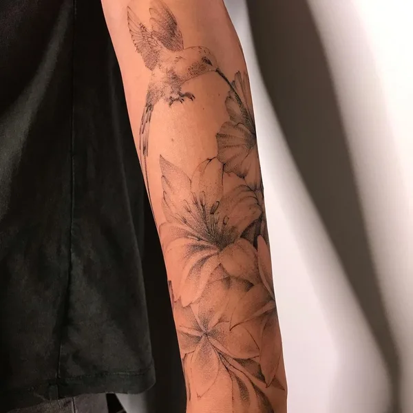 Fine Line tattoo by Даша Черникова in Воронеж