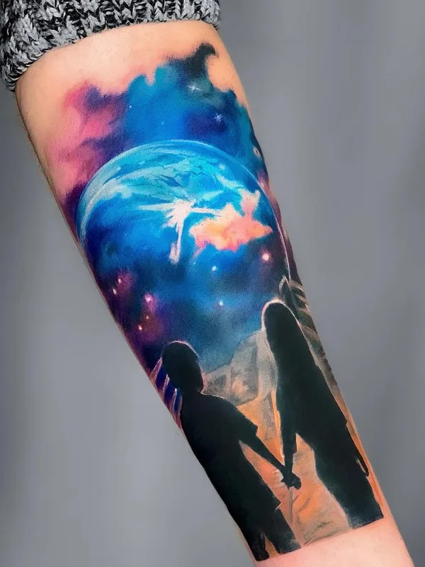 color realism tatouage sur forearm #49663 | Artiste tatoueur Александра Горбунова