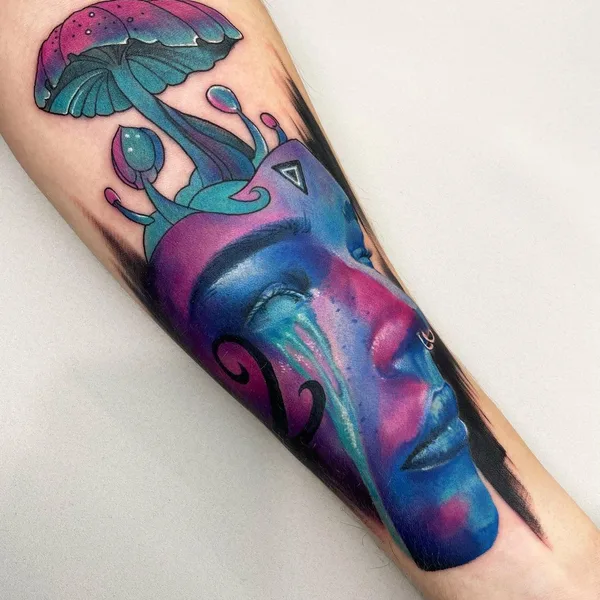Реализм tattoo by Александра Горбунова  in Екатеринбург