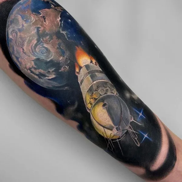 Реализм tattoo by Александра Горбунова  in Екатеринбург