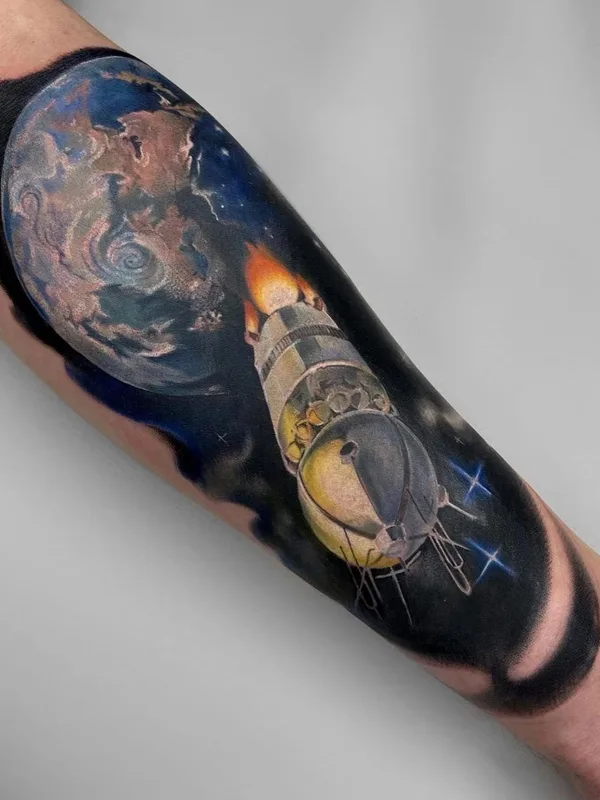 color realism tatouage sur forearm #49682 | Artiste tatoueur Александра Горбунова