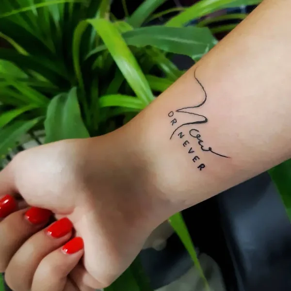 Lettering tattoo by Виктория  in Воронеж