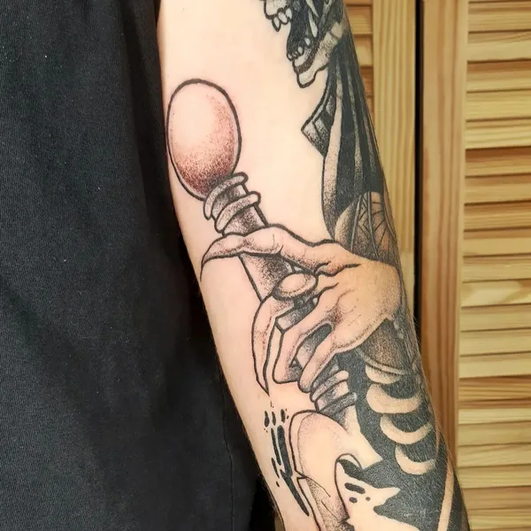 Lettering tattoo by Виктория  in Воронеж