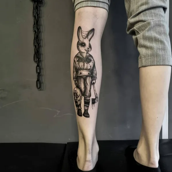 Horror tattoo by Владимир GLOK in Воронеж