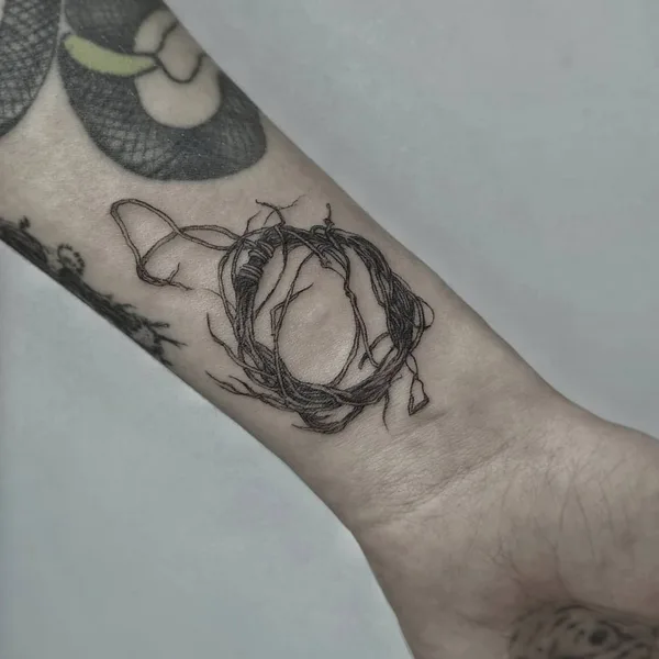 Anime tattoo by Ghriand Tattoo in Воронеж