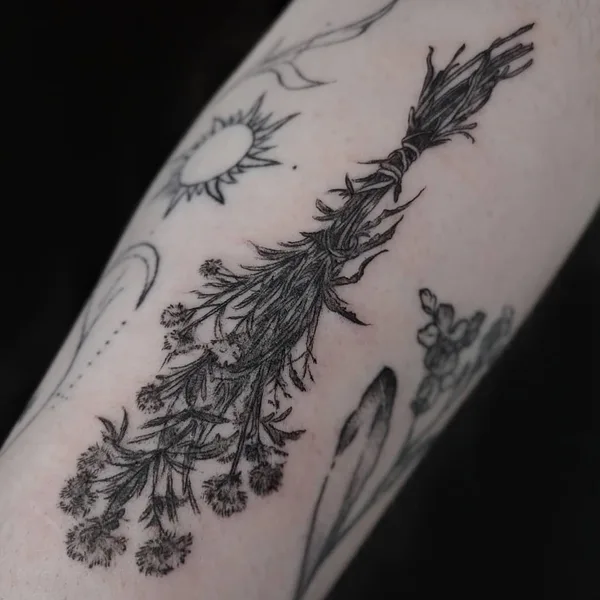 Anime tattoo by Ghriand Tattoo in Воронеж